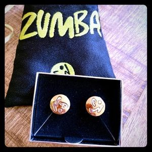 New Zumba logo earrings